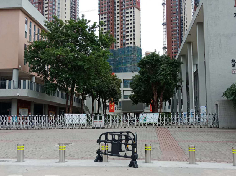 横岗高级中学升降柱
